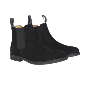 Berkeley | Suede Chelsea Boot | Herrestøvle Sort